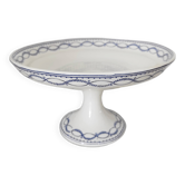 Boch Frères earthenware heeled dish