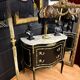 Curved commode in Louis XV style