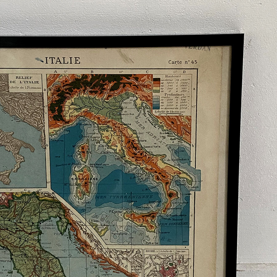 Map Italy 1930