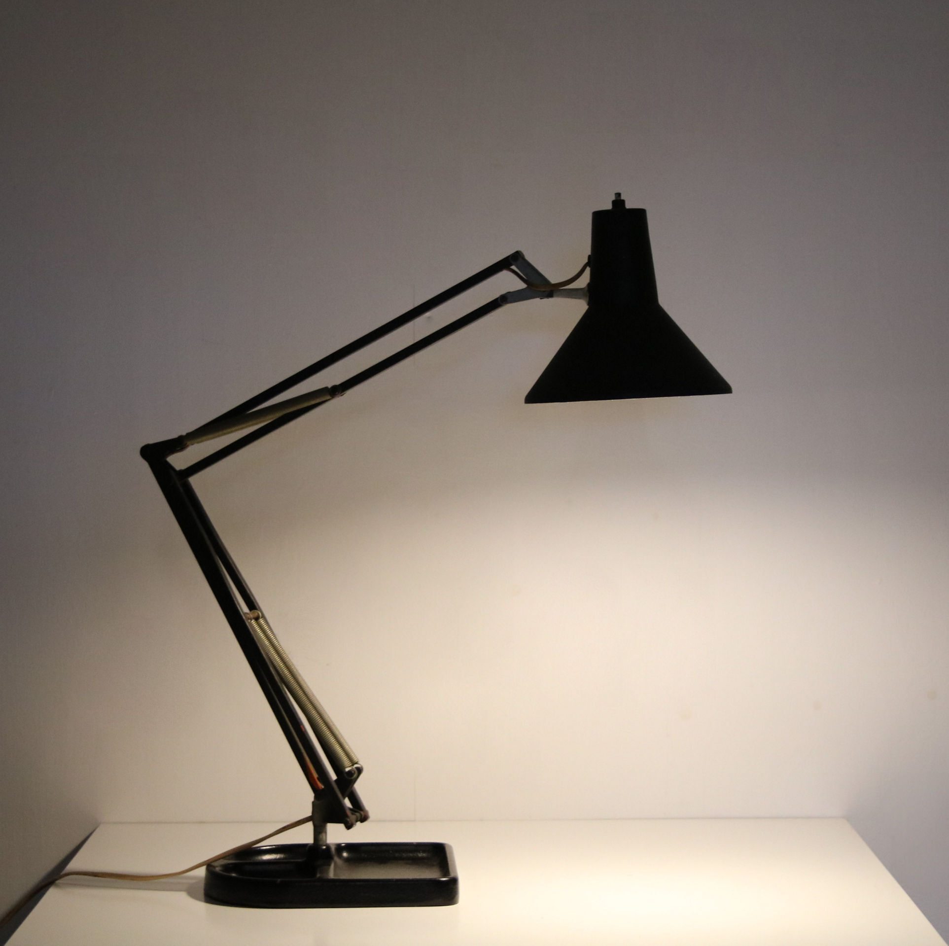 1950s anglepoise desk lamp, uk
