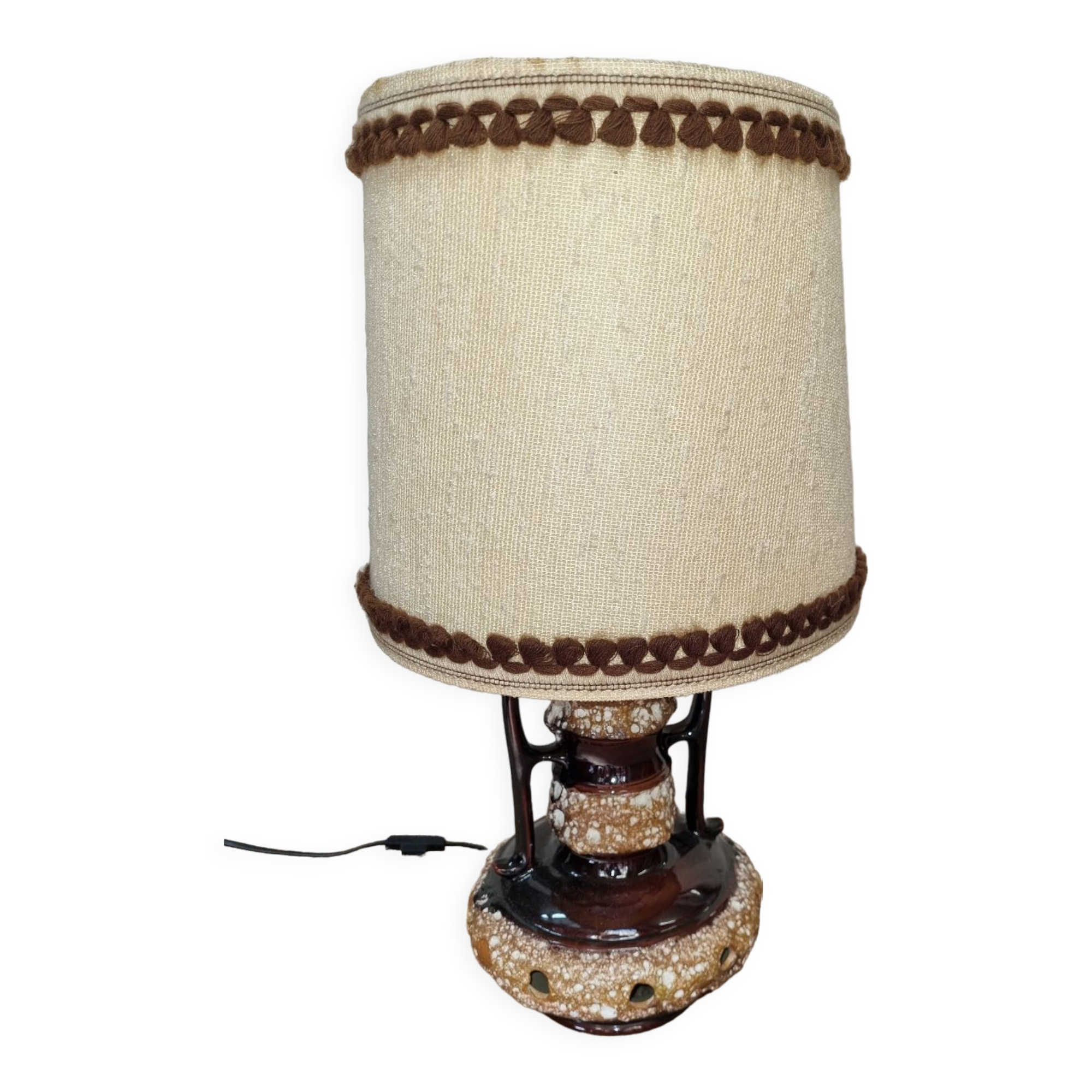 Ceramic floor lamp from 1970