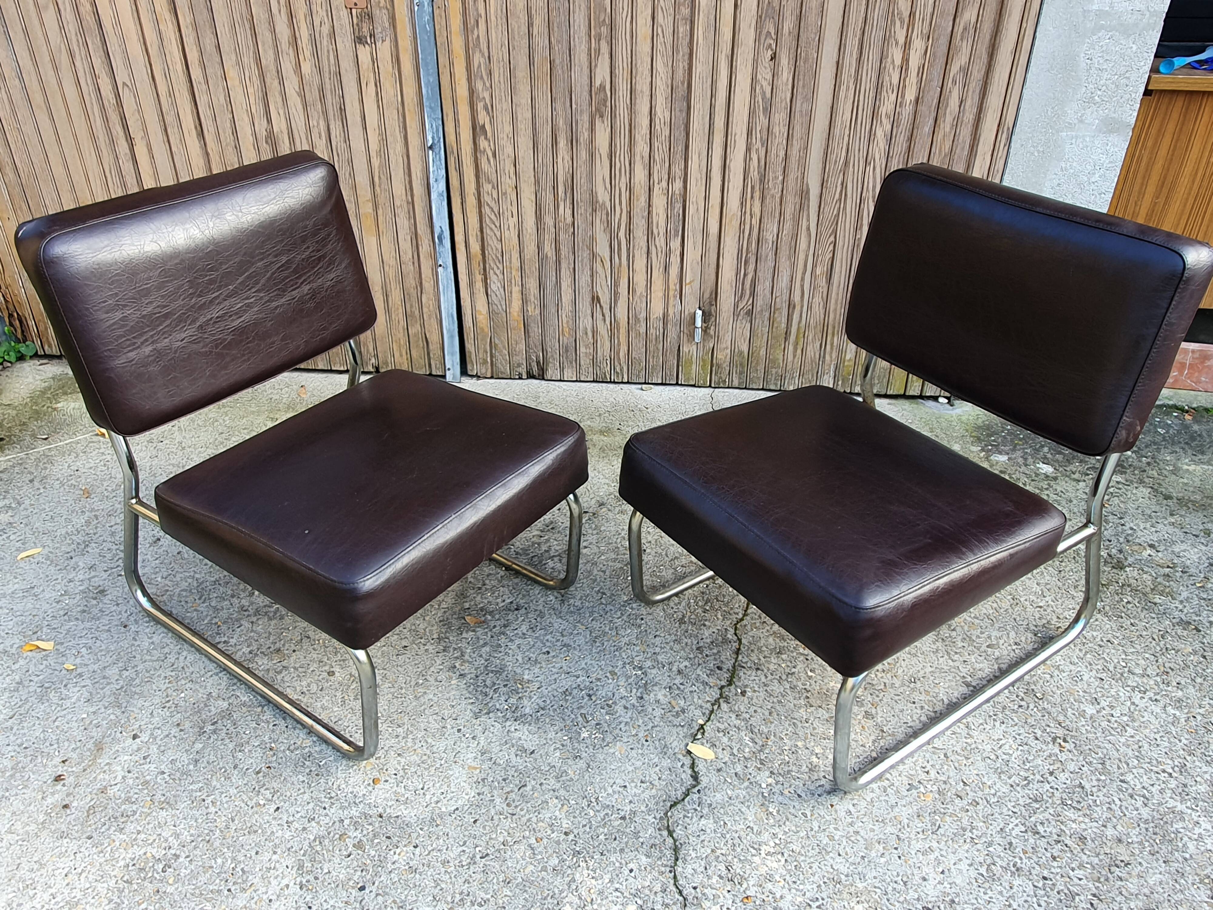 Pair of armchairs 70s