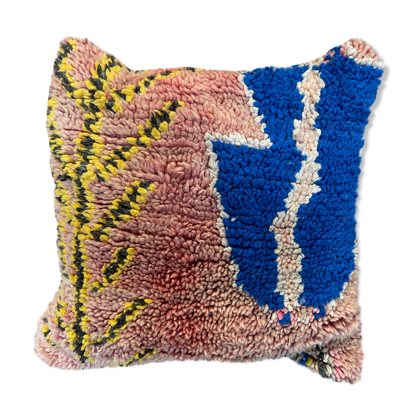 Moroccan wool cushion cover