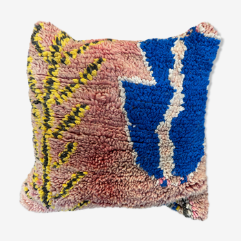 Moroccan wool cushion cover