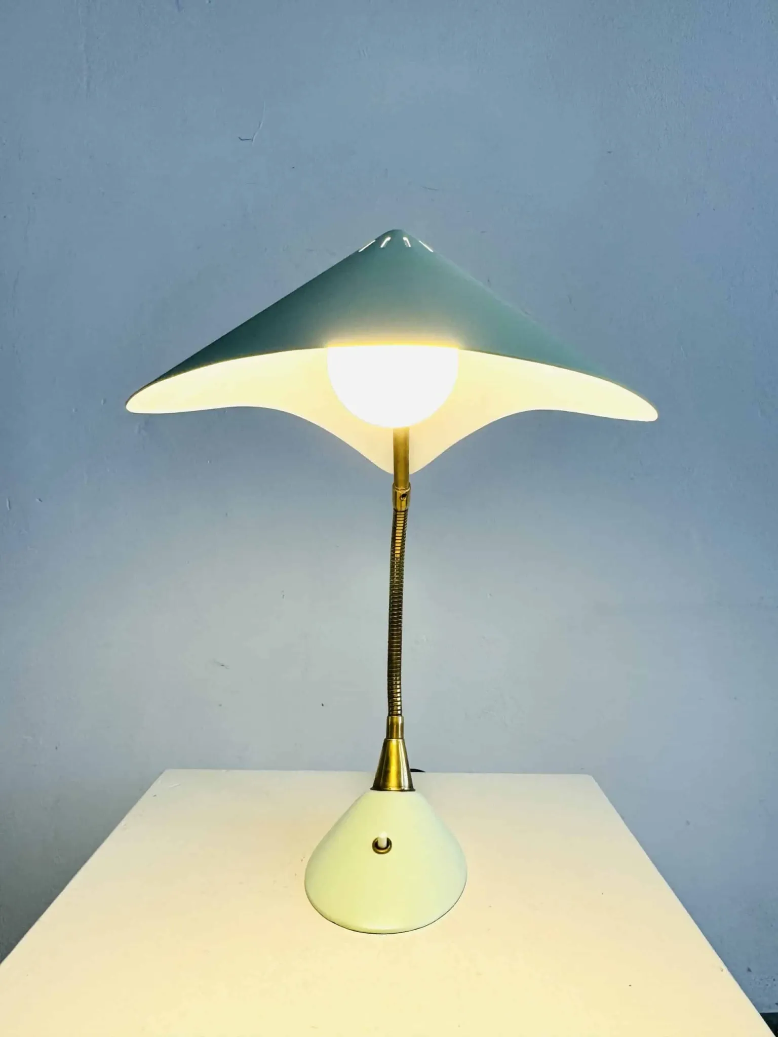 Cobra Desk Lamp By Gebrüder Cosack, Germany, 1950S