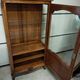 Louis XV style oak display case