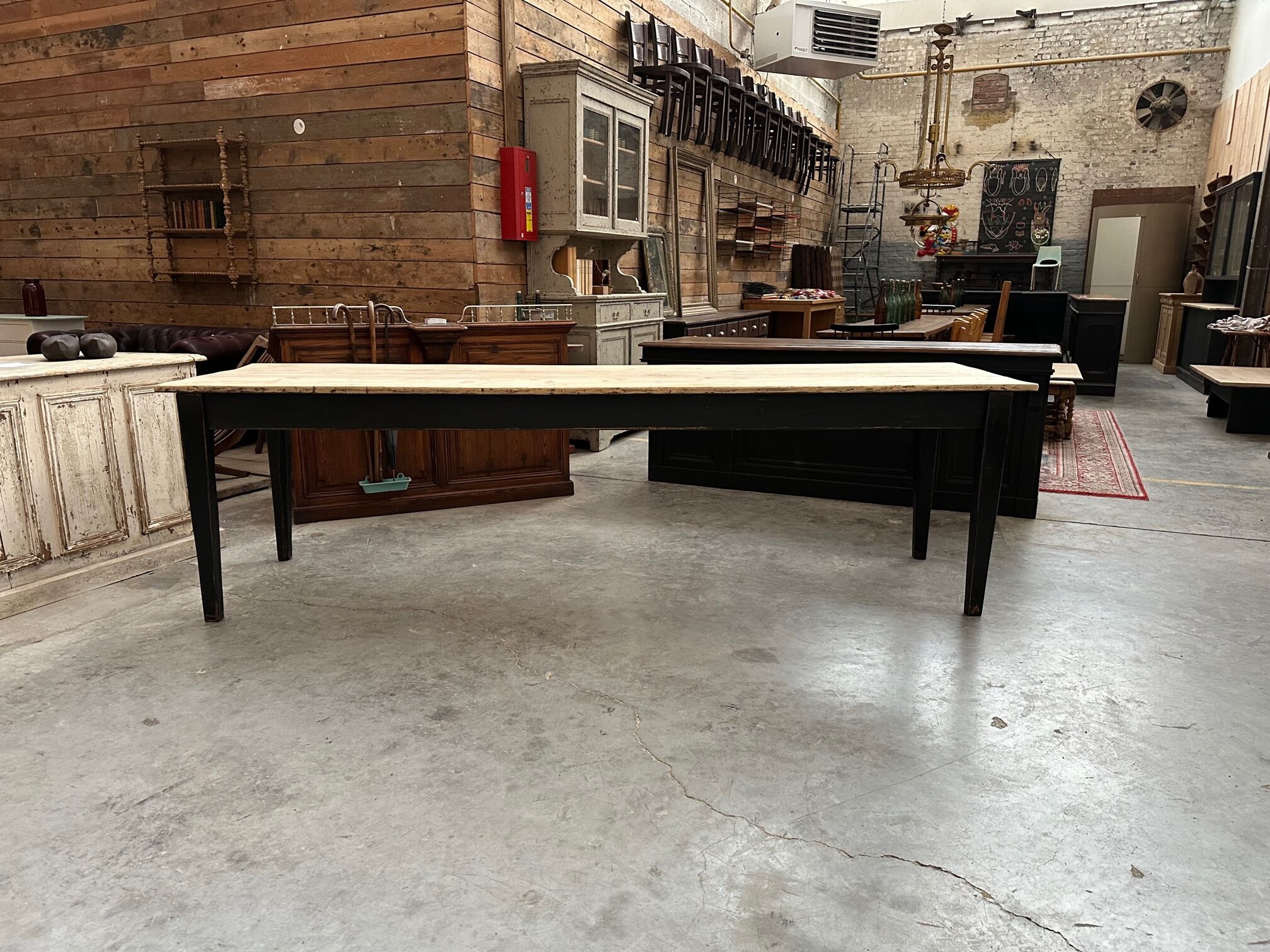 Farmhouse table early twentieth century