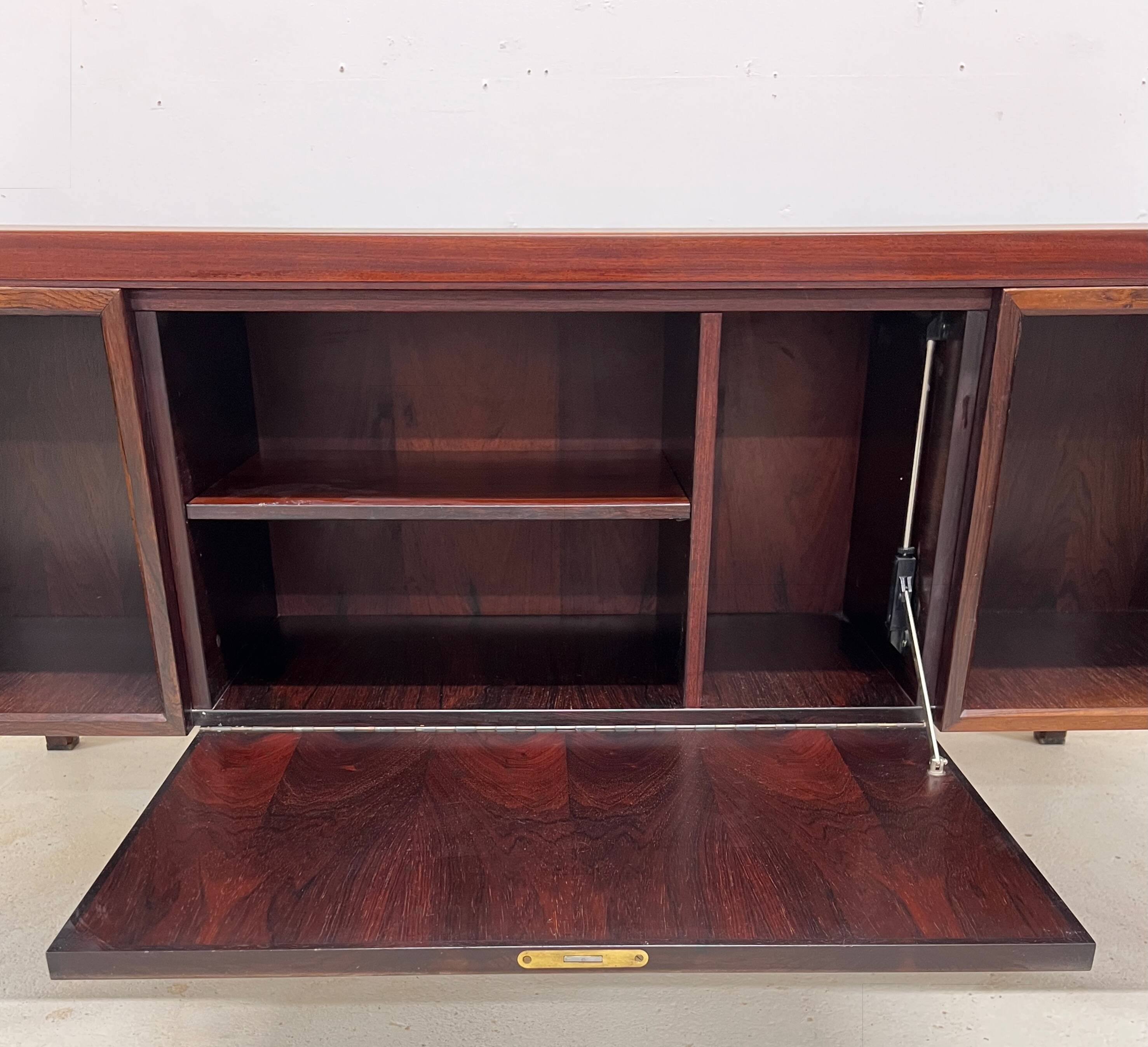Gunni Omann Model 77 Rosewood Desk, 1960s.