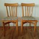 Chaises bistrot vintage