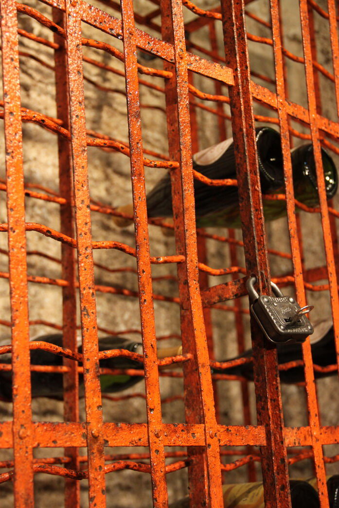 Wine cellar model cage metal cabinet