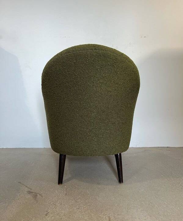 Restored crapaud armchair