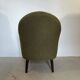 Restored crapaud armchair