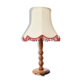Mid-century Wood Table Lamp, 1970‘s.