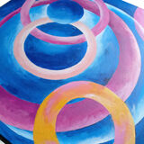 Orphism abstract painting