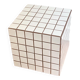 Cube - white/brown
