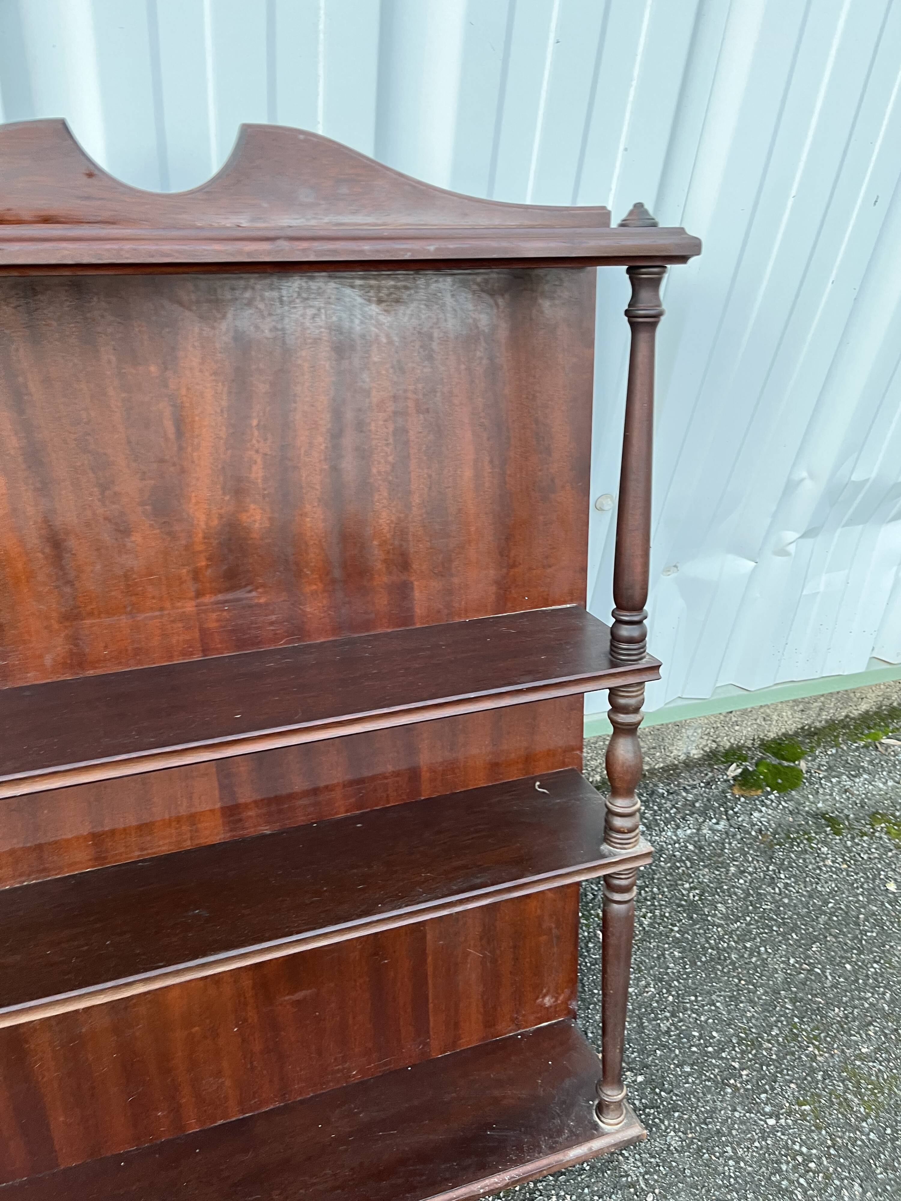 Louis-Philippe Style Wall Shelf 98 x 75 x 19