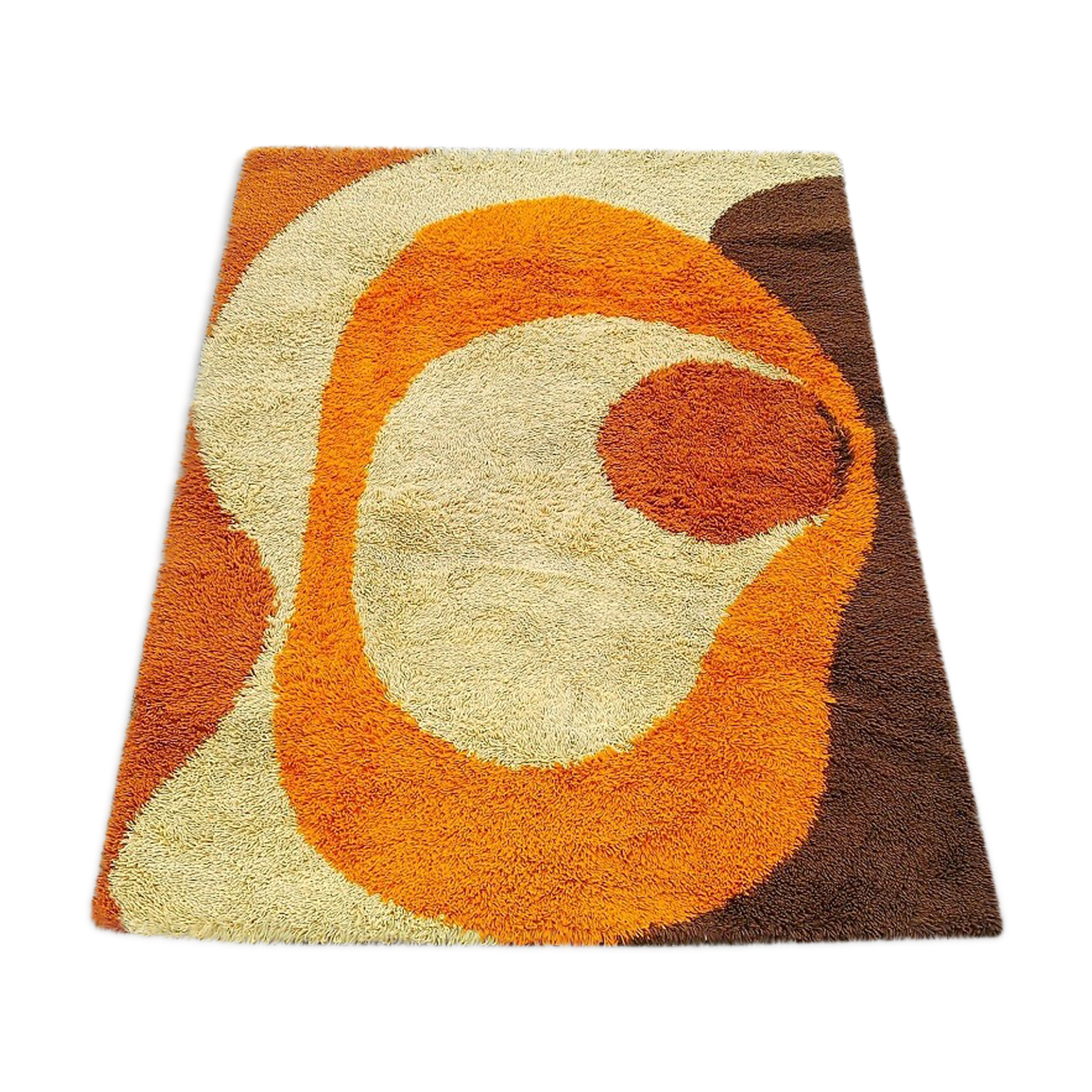 Vintage carpet 1970, desso, wool, holland design