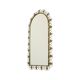 Miroir Deknudt Vintage Doré Métal Cuivré Acanthe
