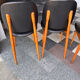 Set of 6 Pegase Baumann chairs