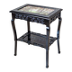 Antique Side Table with Ceramic Top, 1890s