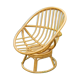Fauteuil en rotin pivotant