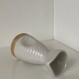 Japanese sake decanter that can form an enamelled porcelain vase or saucière