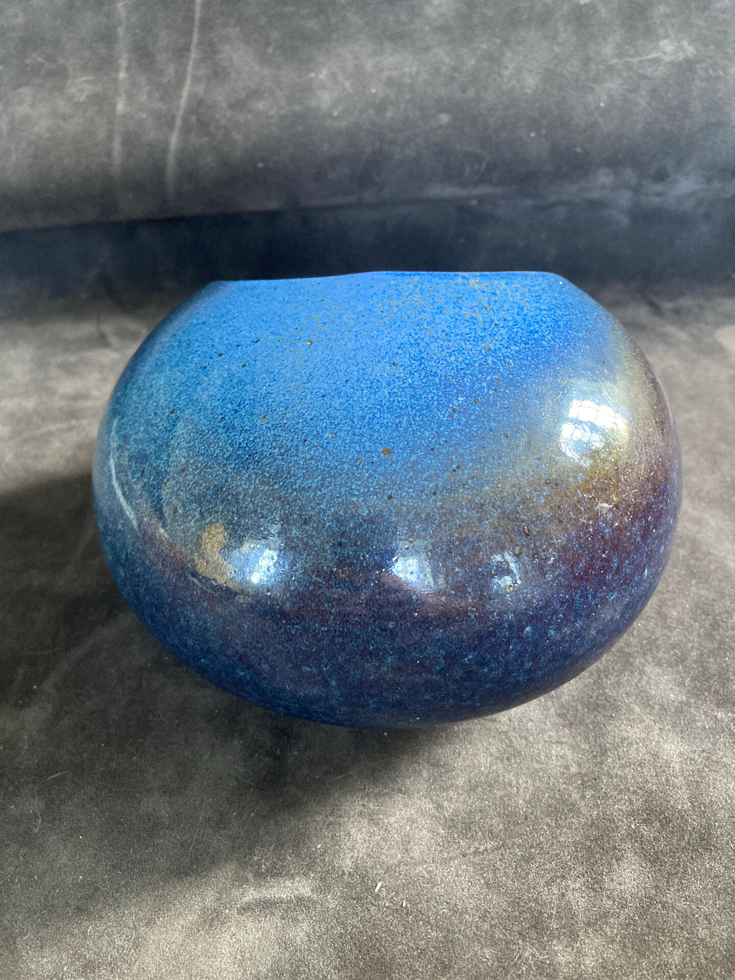 Celestial ceramic catchall vase