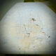 Table bistrot ancienne avec marbre grande taille 6 couverts