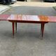 Table à manger scandinave extensible bois et palissandre laquée 230cm