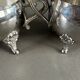 Sugar bowl - silver-plated milk jug