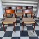 Set of 5 chairs from the 1950s designed by Georg Leowald.