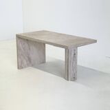 Italian marble palissandro coffee table or side table