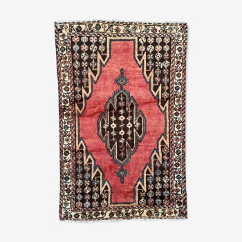 Vintage Persian carpet mazlaghan 126x192 cm