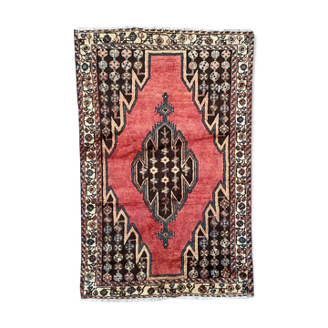 Vintage Persian carpet mazlaghan 126x192 cm