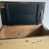 Large wooden chest, storage trunk