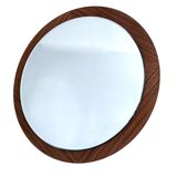 Large Scandinavian Teak Mirror
