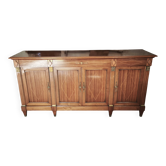 Directoire-style buffet in mahogany and marquetry, early 20th century.