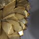 Capiz mother-of-pearl chandelier for Rausch, 1960s