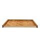 Hollywood regency bamboo and brass tray, Italy 1970s