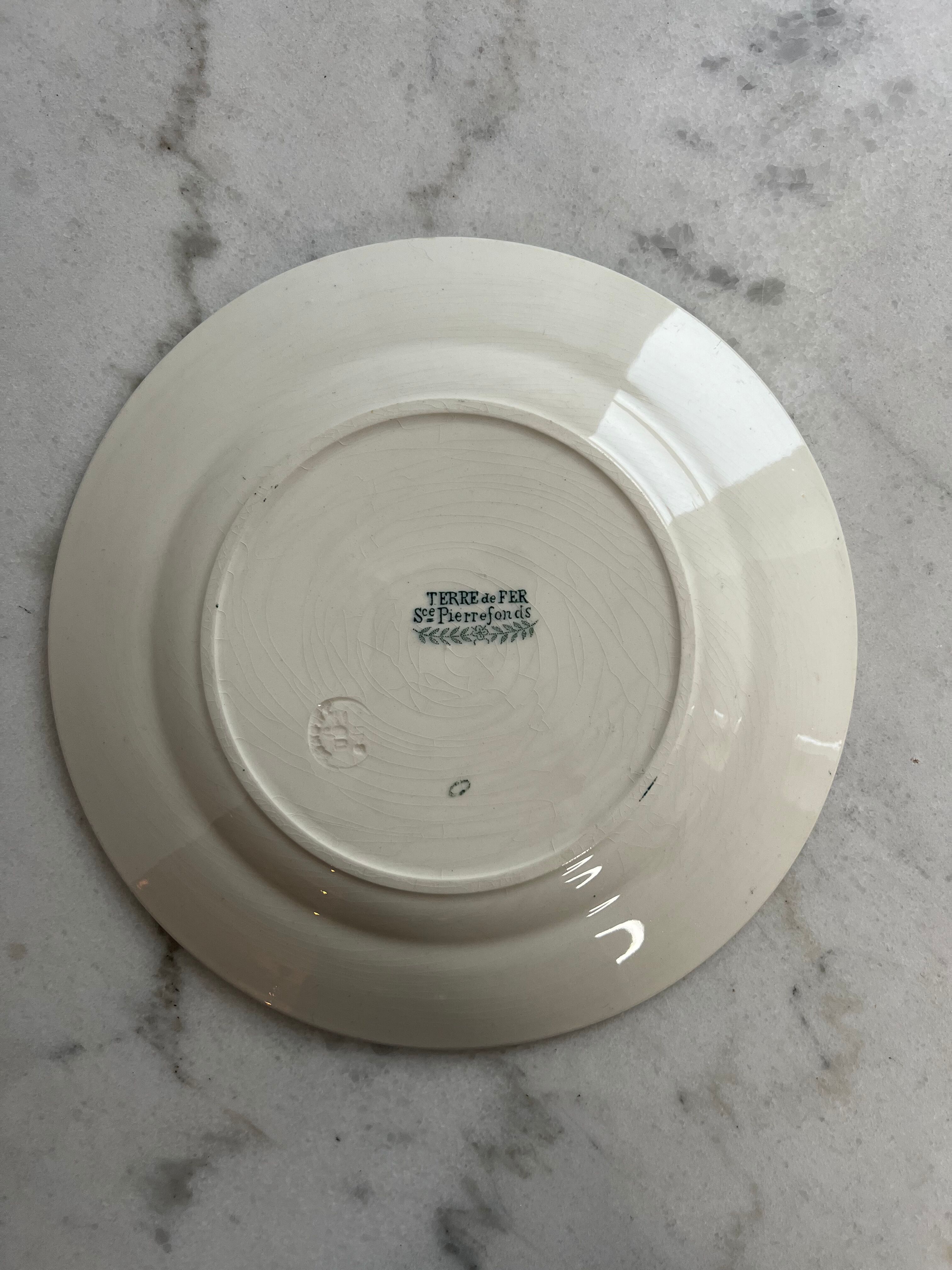 Flat plate Terre de fer Sce Pierrefonds