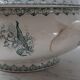 Soup pot Saint-Amand Iron Earth model Lily of the valley XIXth