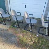 Lot de 4 chaises vintage design