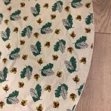 New round cotton tablecloth