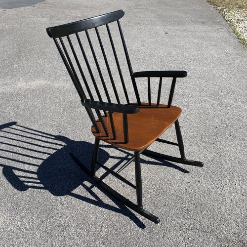 Fauteuil a bascule rocking chair scandinave