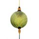 Blown Murano Glass and Brass Pendant Lamp