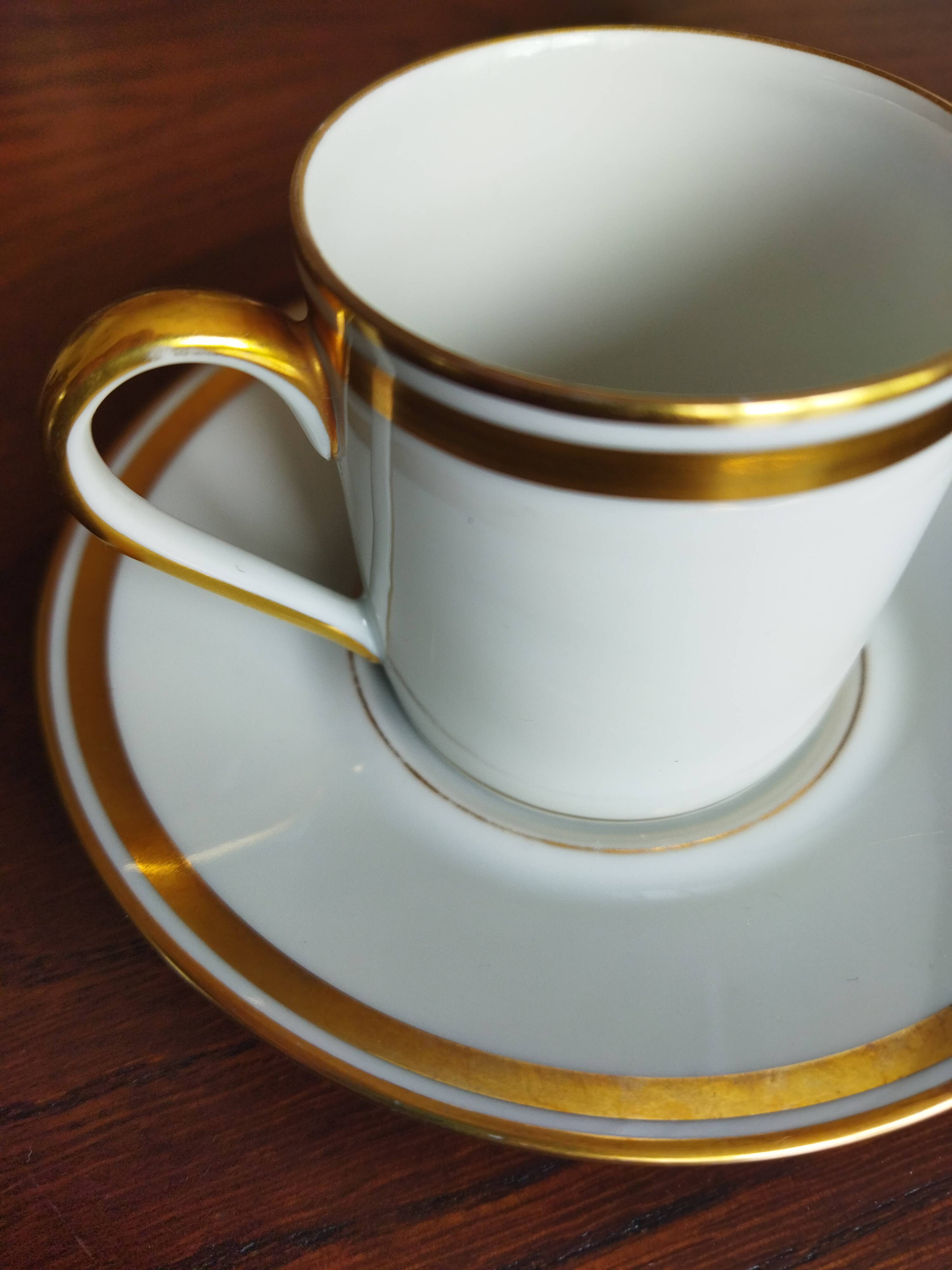 10 Ahrenfeldt Limoges coffee cups