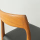 1950s Dining chairs, Nils O. Møller
