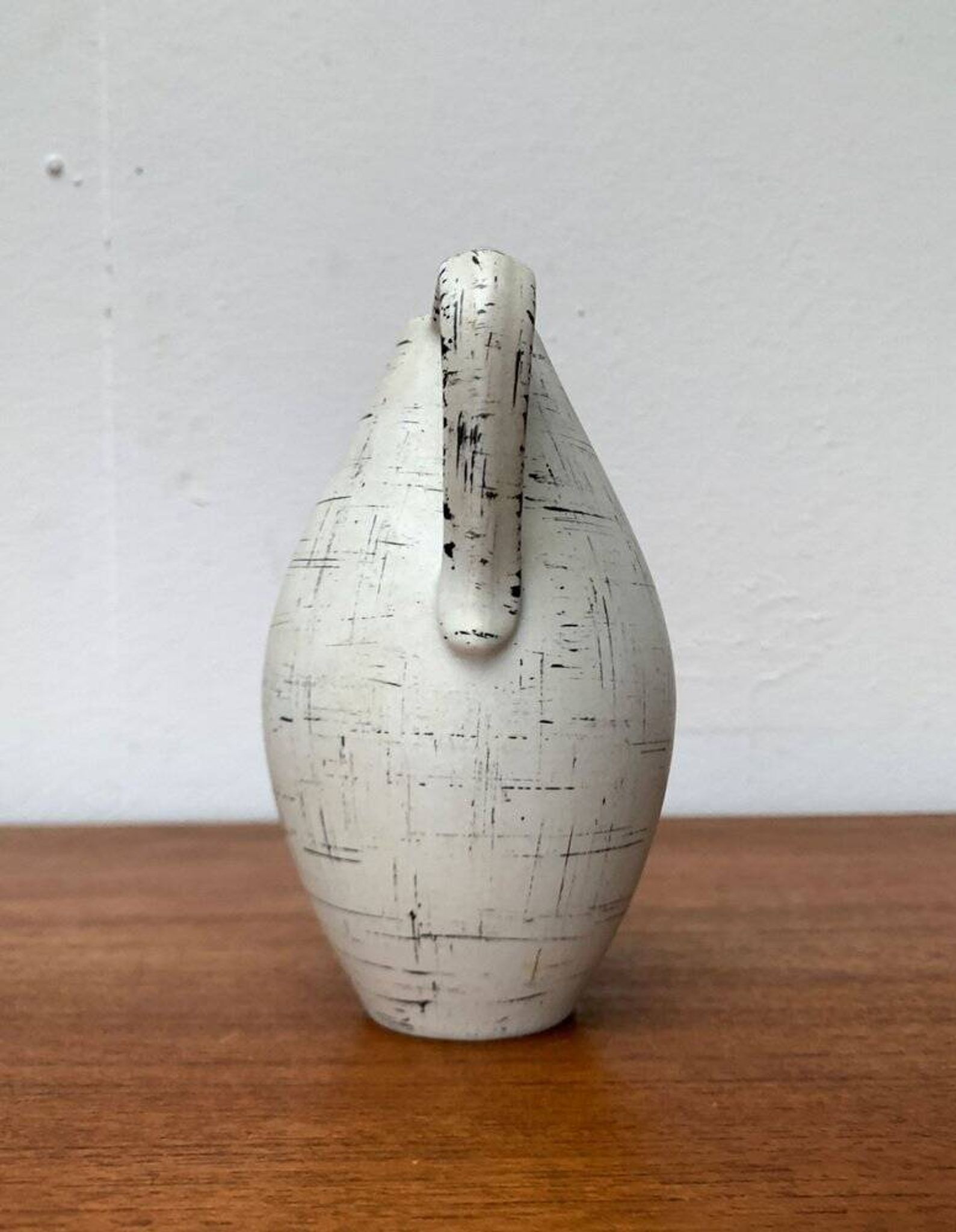 Carafe vase allemande de Übelacker Keramik, années 1950