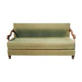 Louis XIII Style Convertible Sofa Sheep Bones