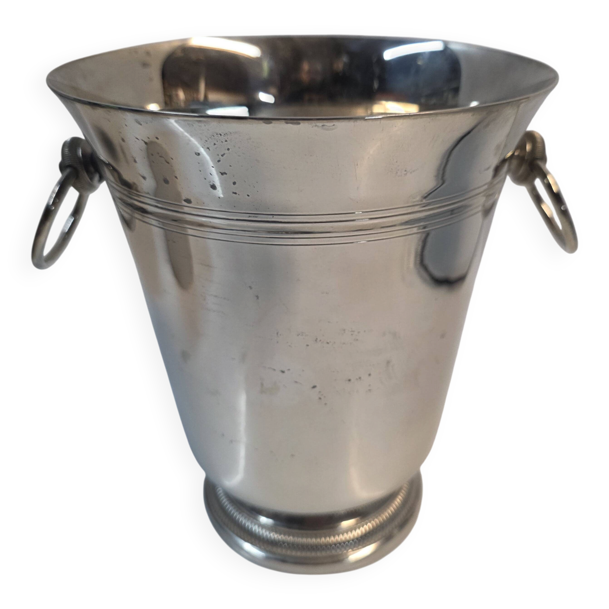 Silver-plated champagne bucket mid-20th century